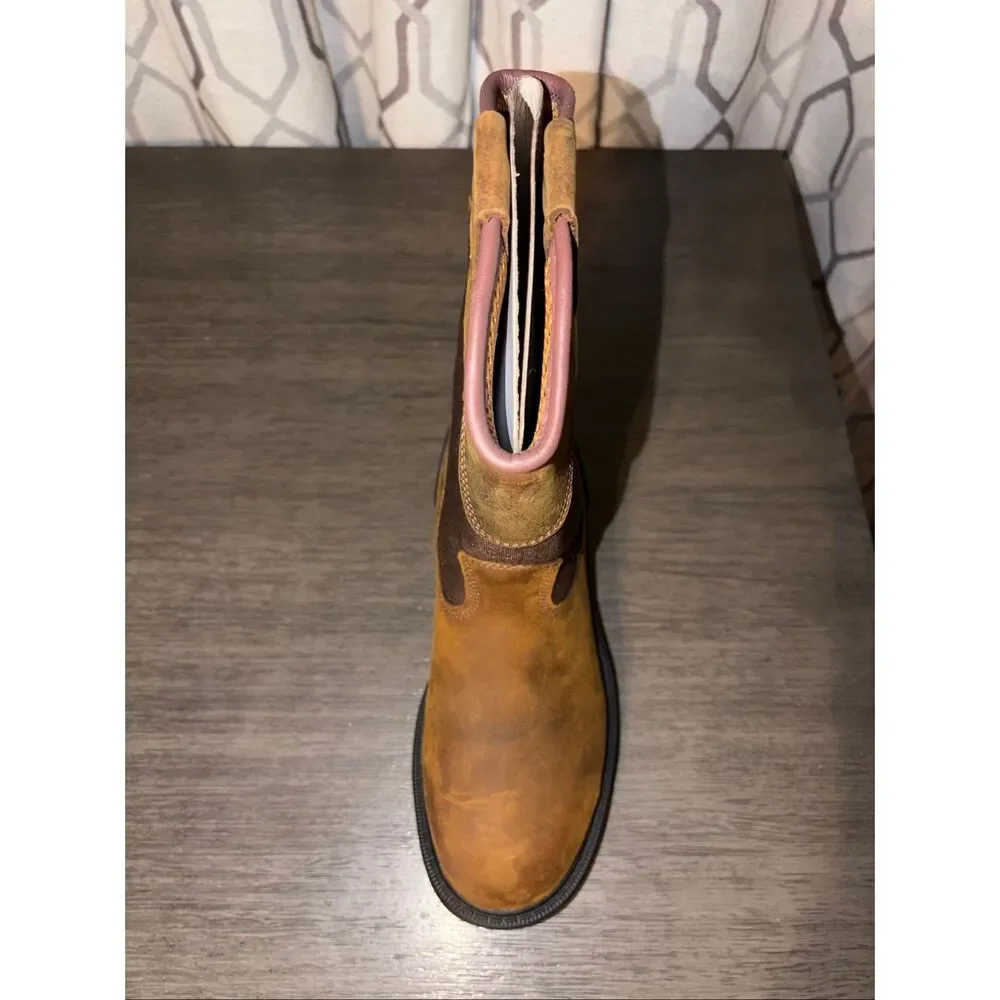 Carhartt Women's Ironwood Waterproof 11 Inch Alloy Toe Wellington Boot Size 8M
